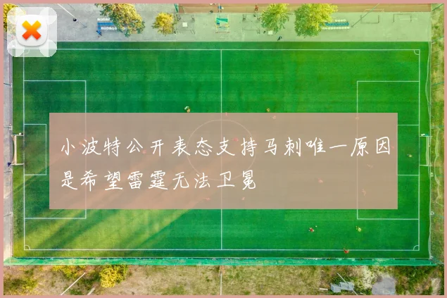 小波特公开表态支持马刺唯一原因是希望雷霆无法卫冕